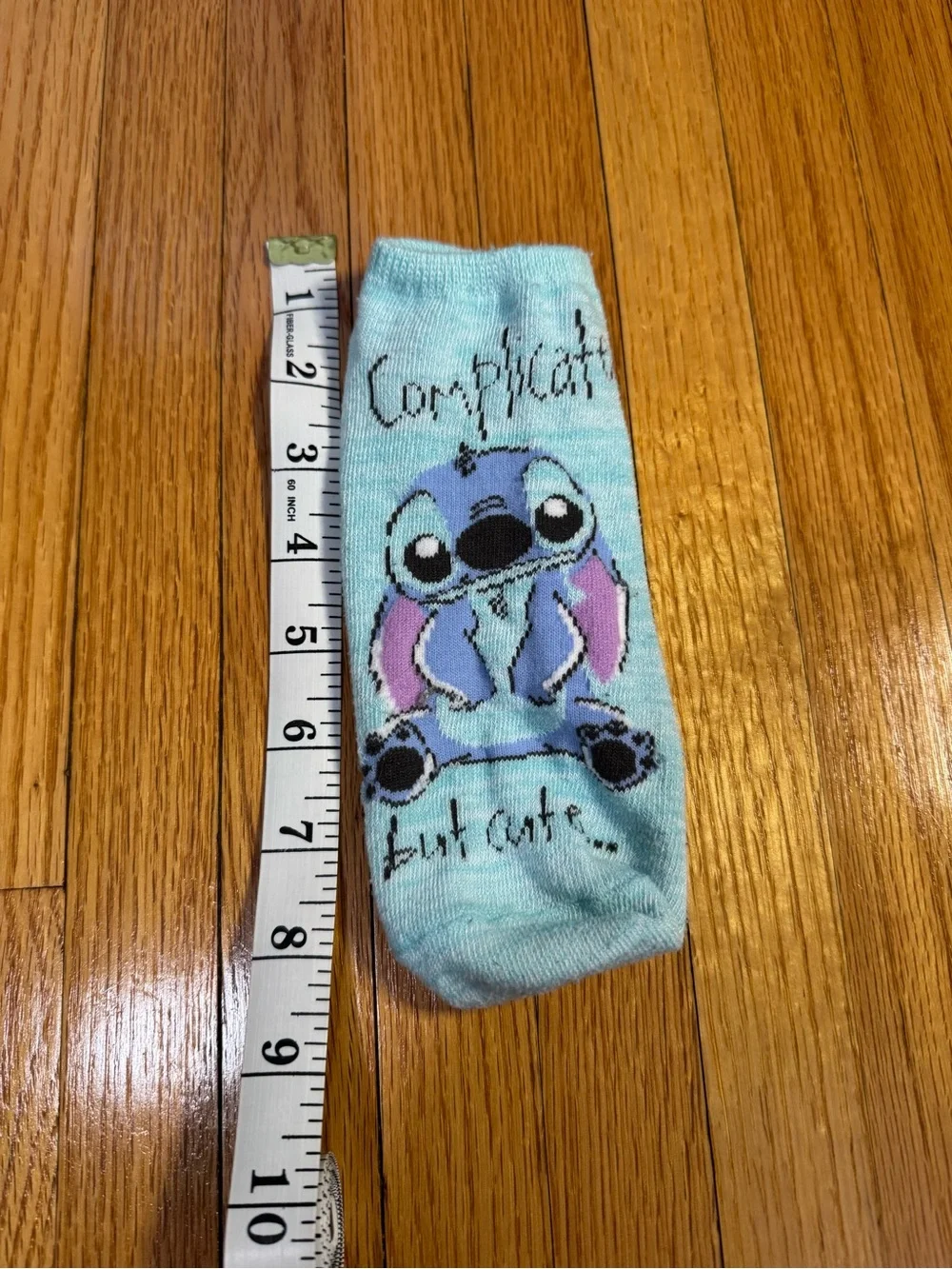 Disney Stitch Complicated But Cute Ankle Socks