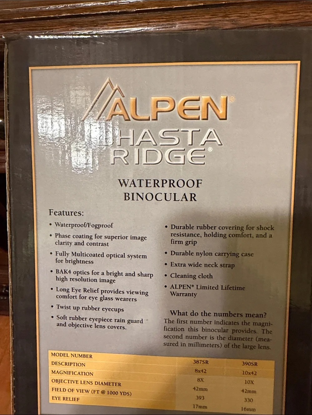 Alpen shasta ridge