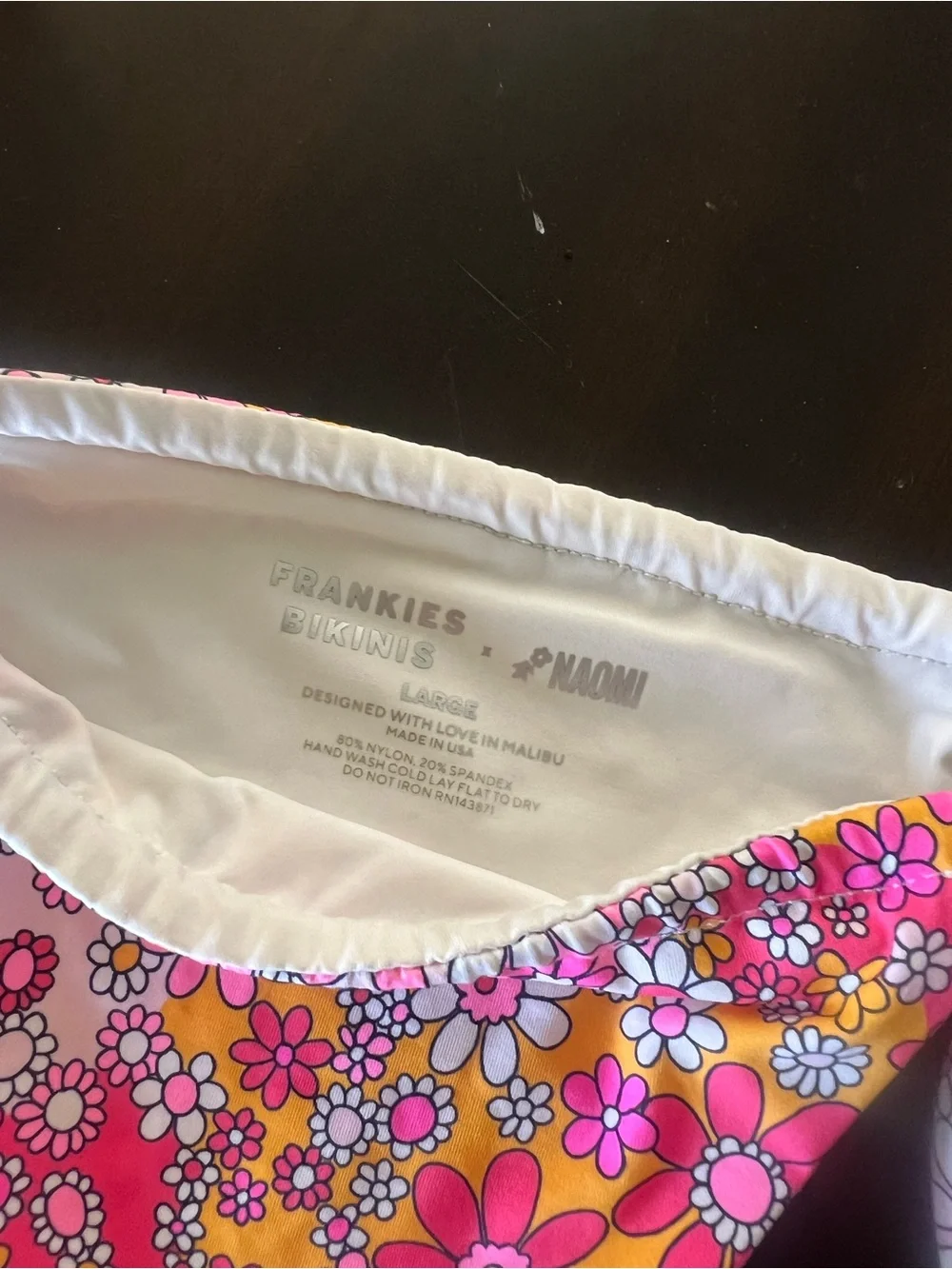 Frankies Bikinis vibrant floral