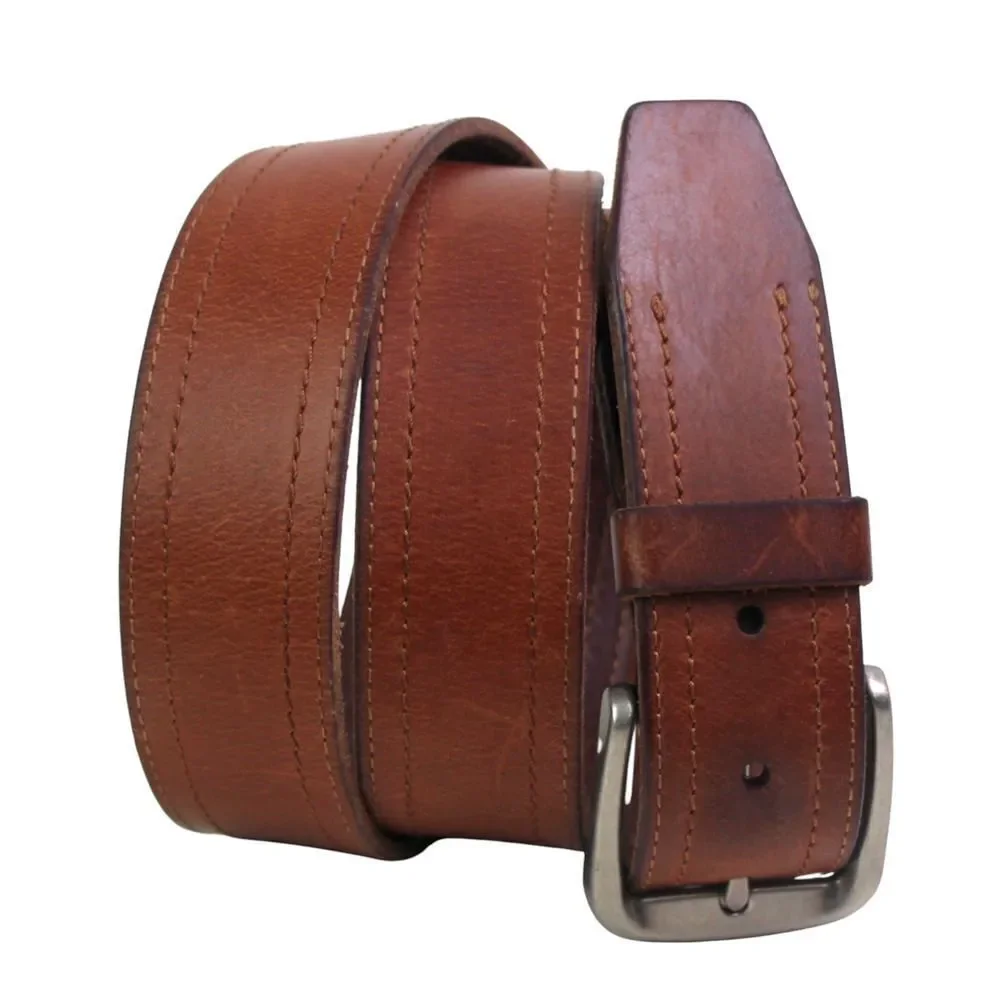 Columbia BROWN REAL LEATHER 1 3/8