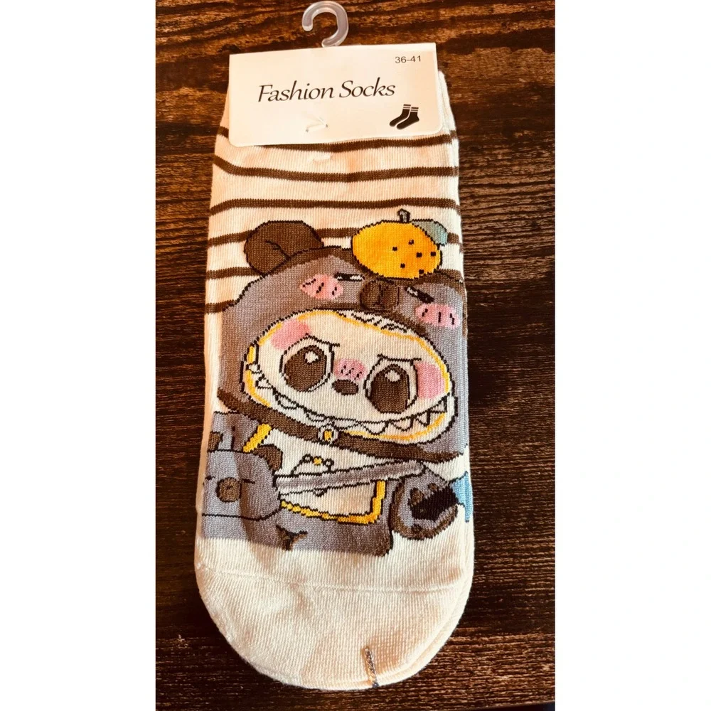 Fashion Socks labubu character
