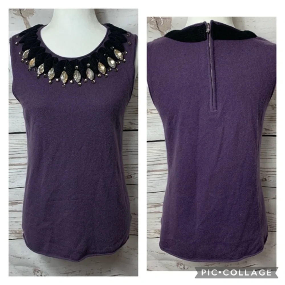 Tory Burch back euc sleeveless