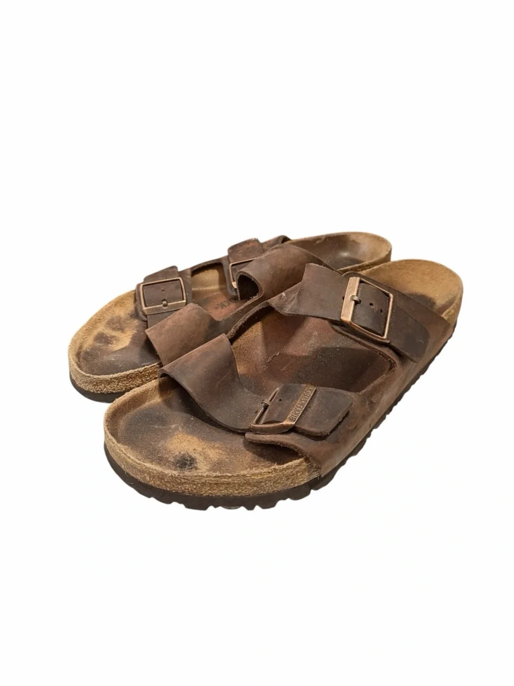 Birkenstock Arizona Oiled Leather Habana Brown Sandals