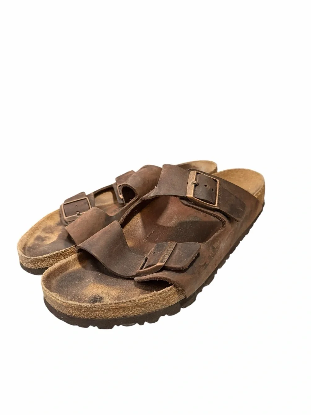 Birkenstock Arizona Oiled Leather Habana Brown Sandals