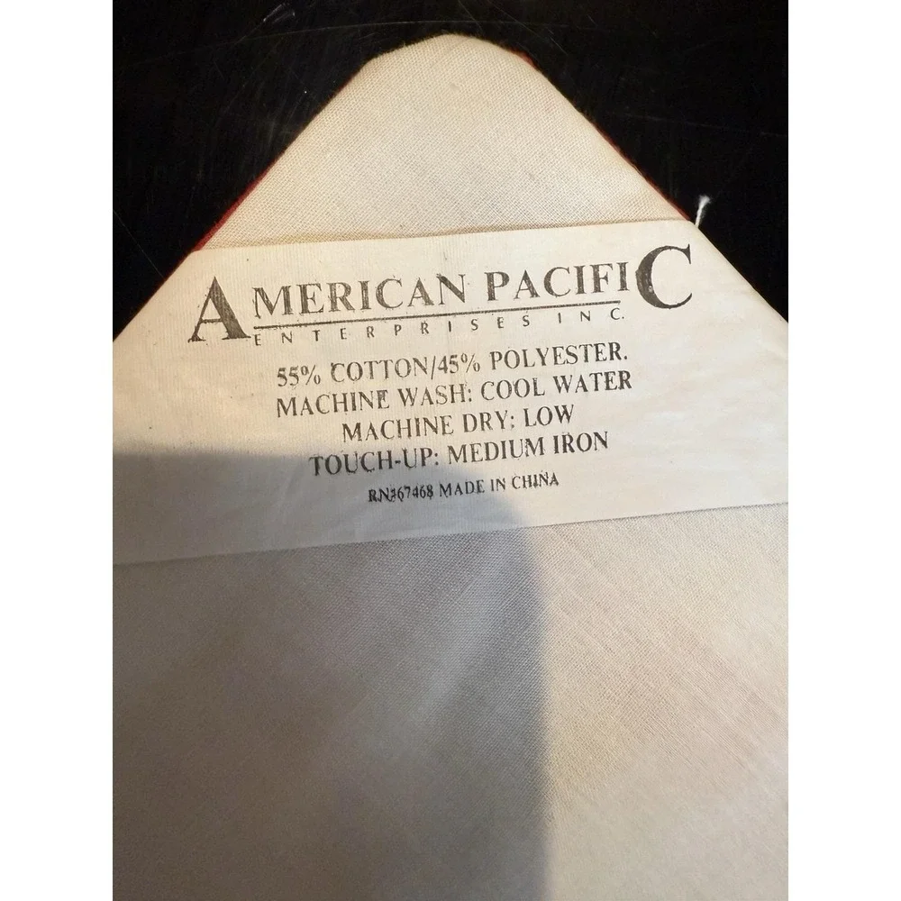 American Pacific plaid nostalgic