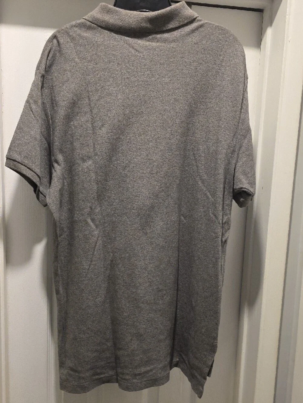 Ralph Lauren grey fabric clean
