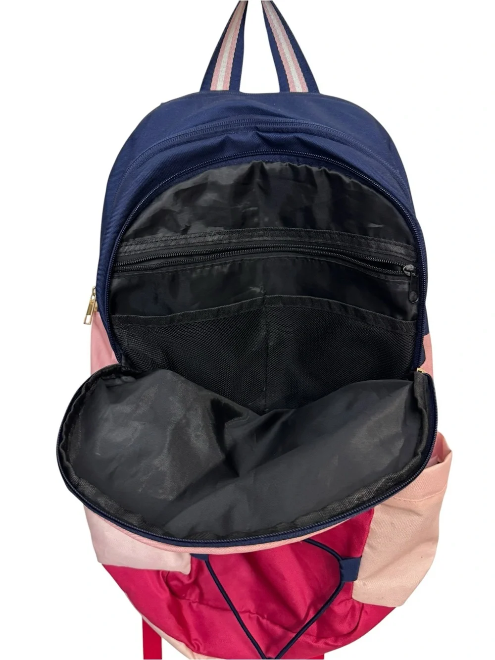 Simply Southern Pink, Burgundy and Navy Bungee Backpack