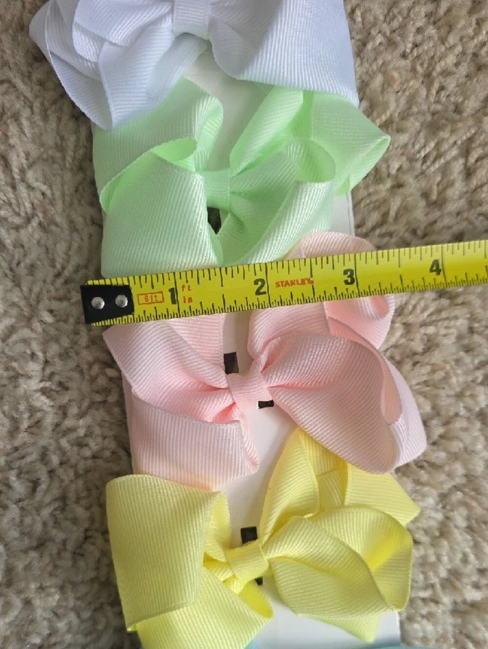 Hair Bow Set Of 7 NWT