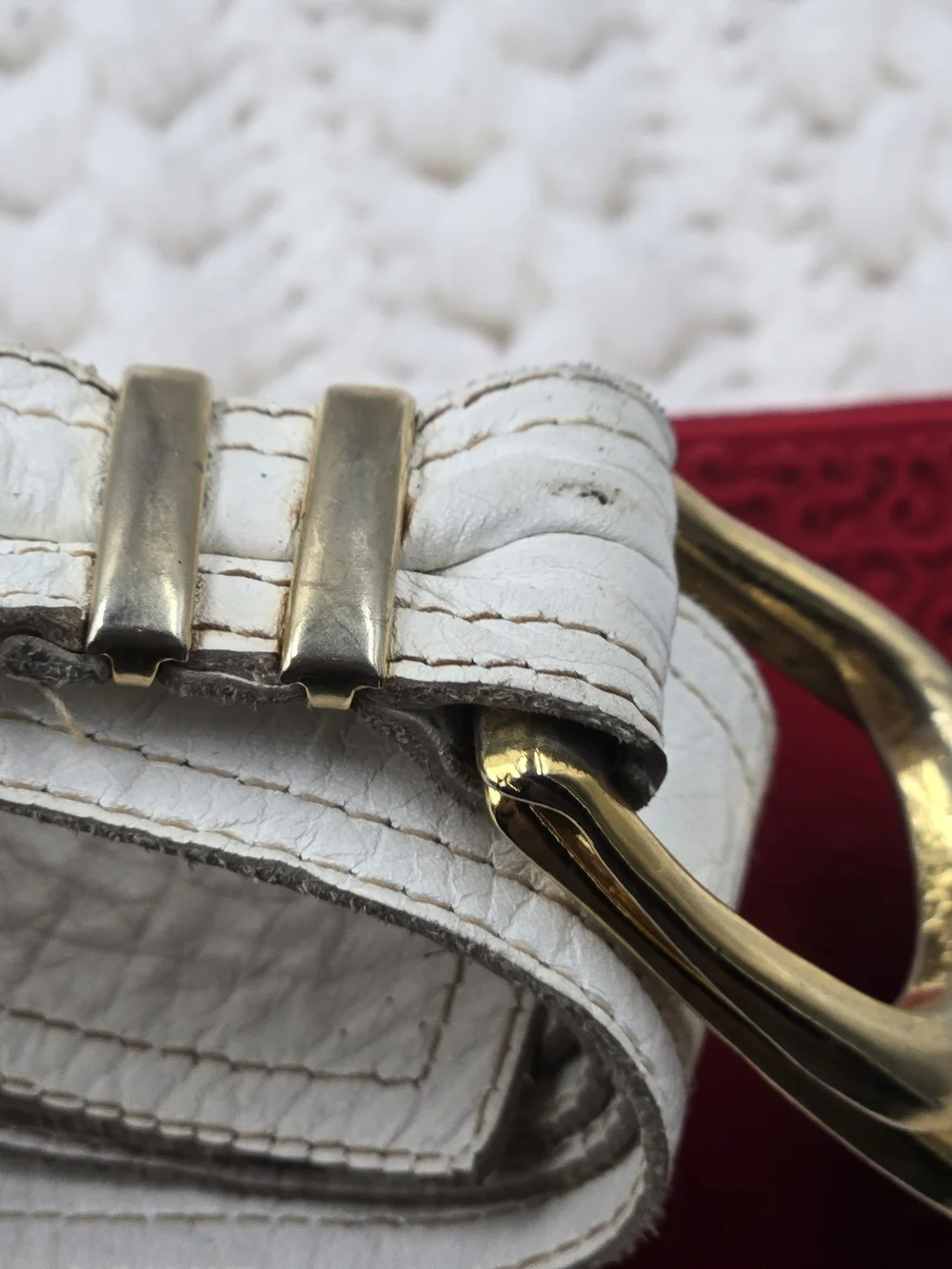 Gant white leather