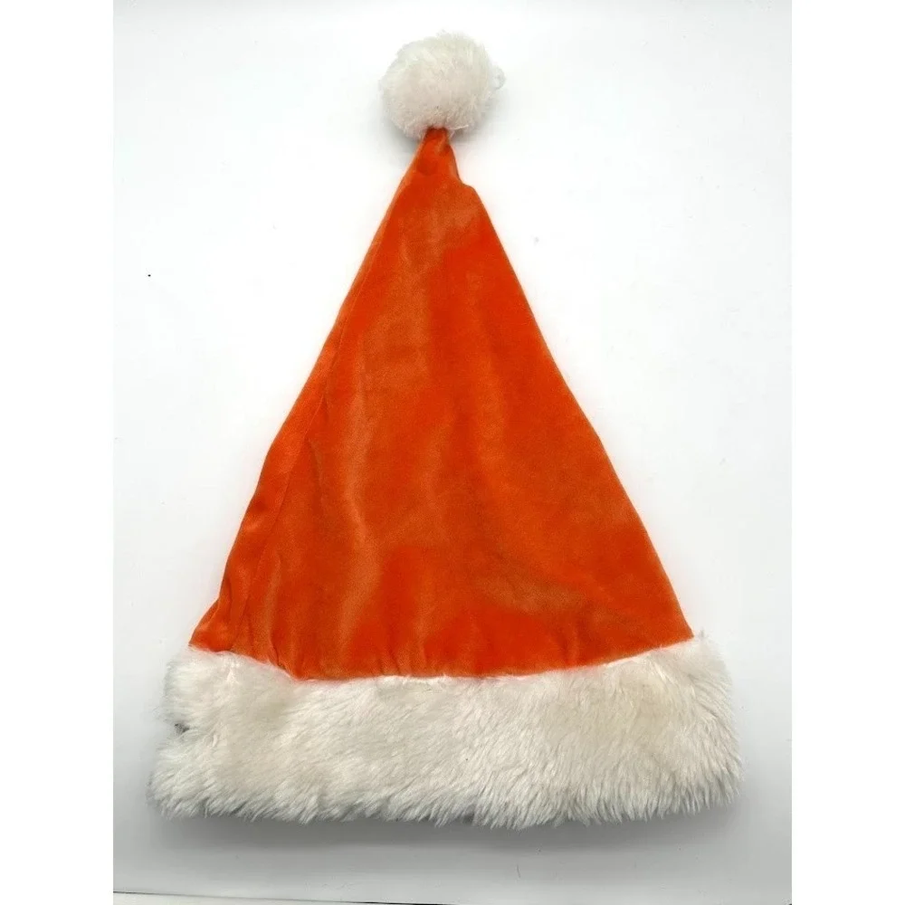Vintage Miami Hurricanes Santa Hat NCAA Plush Christmas Holiday Forever Collecti
