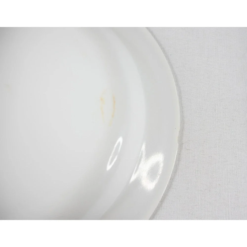 Vintage Corelle Dinnerware Set Cinnamon‎ Chestnut White Orange 16pc plates bowls