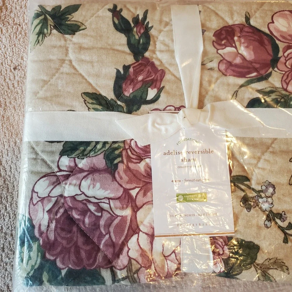 Pottery Barn keywords blush textured