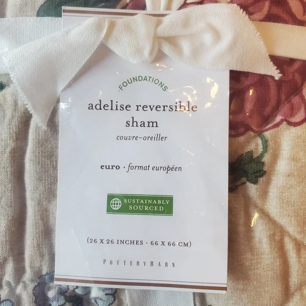 Pottery Barn quilted multi from