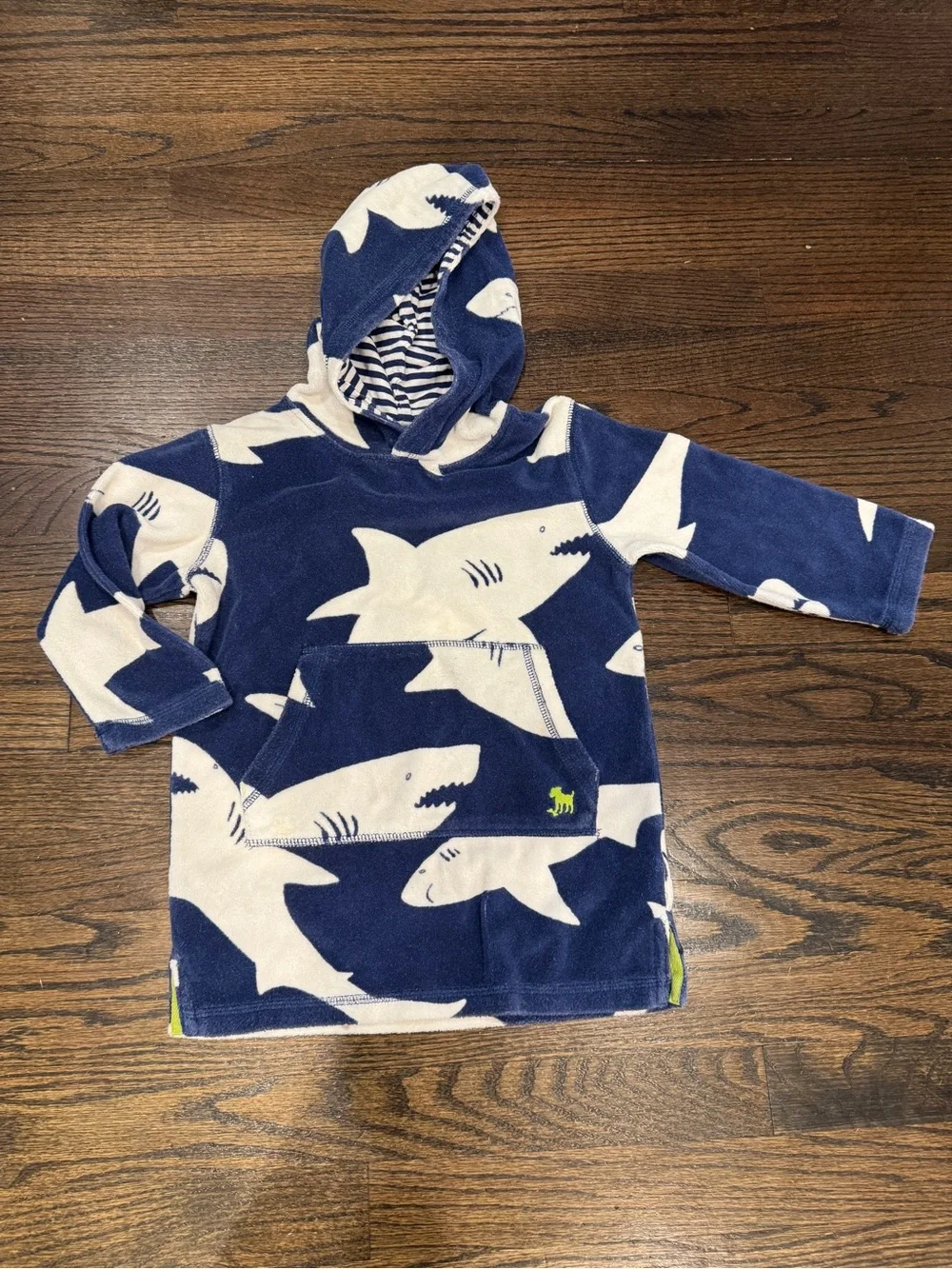 Mini Boden hooded terry