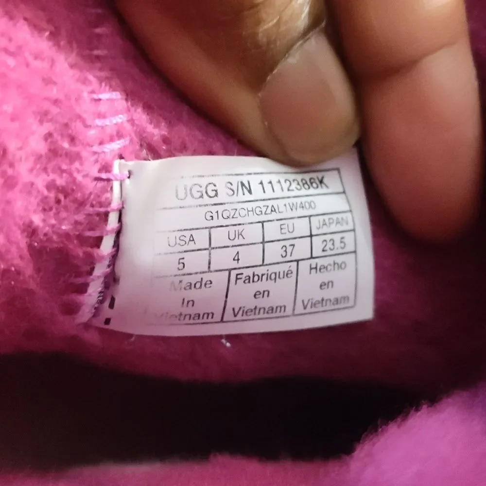 UGG pink furry