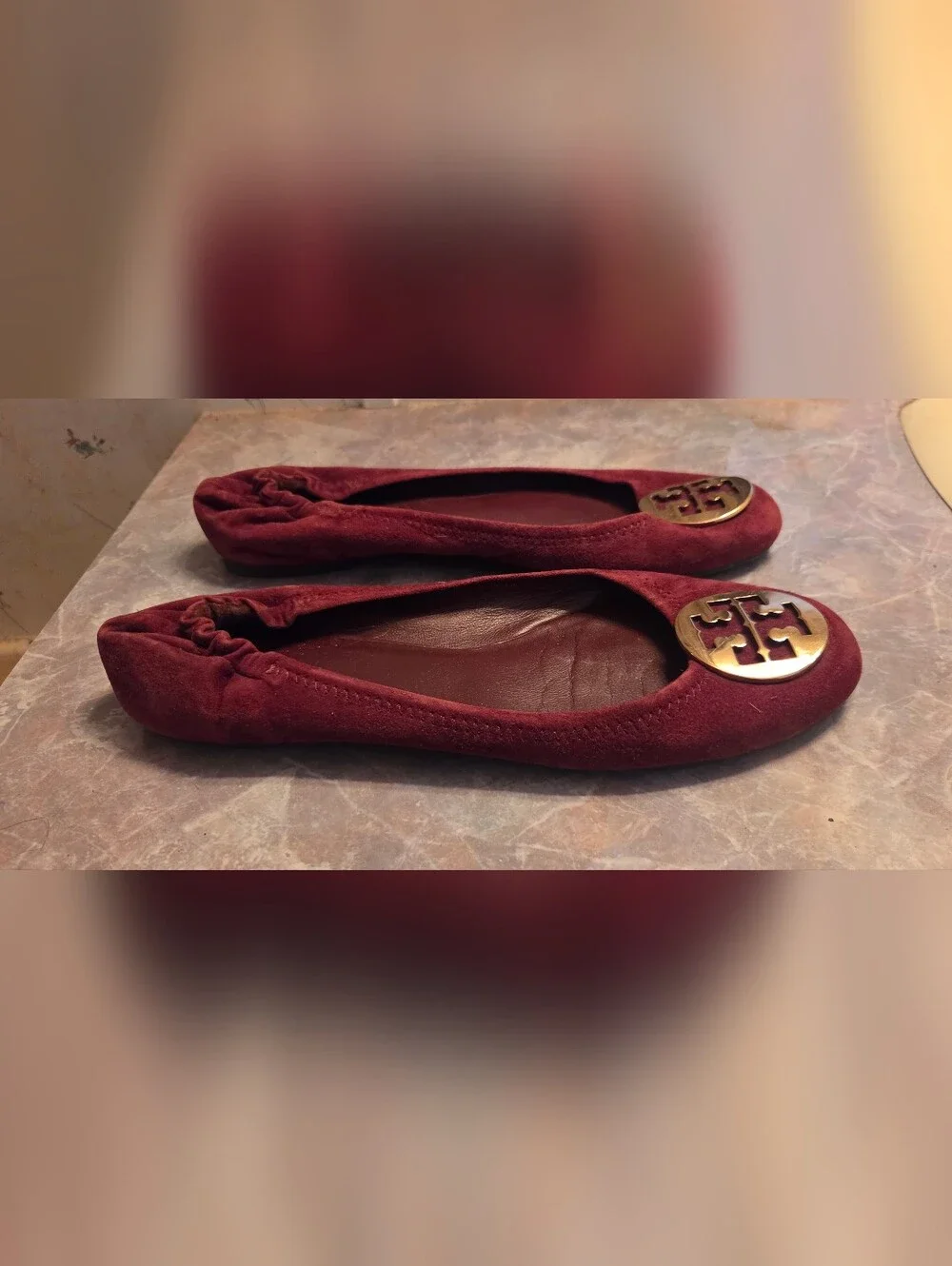 Tory Burch classic burgundy