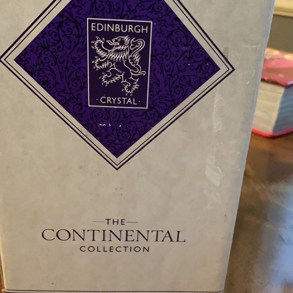 Edinburgh Crystal vintage crystal