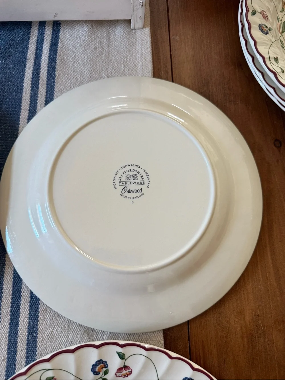 Staffordshire set tableware