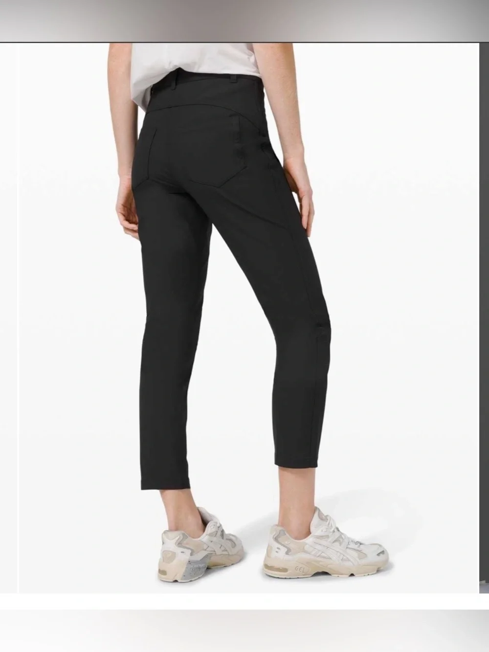 Lululemon City Sleek 5 Pocket 7/8 Pant Black W5CZIS Warpstream size 10