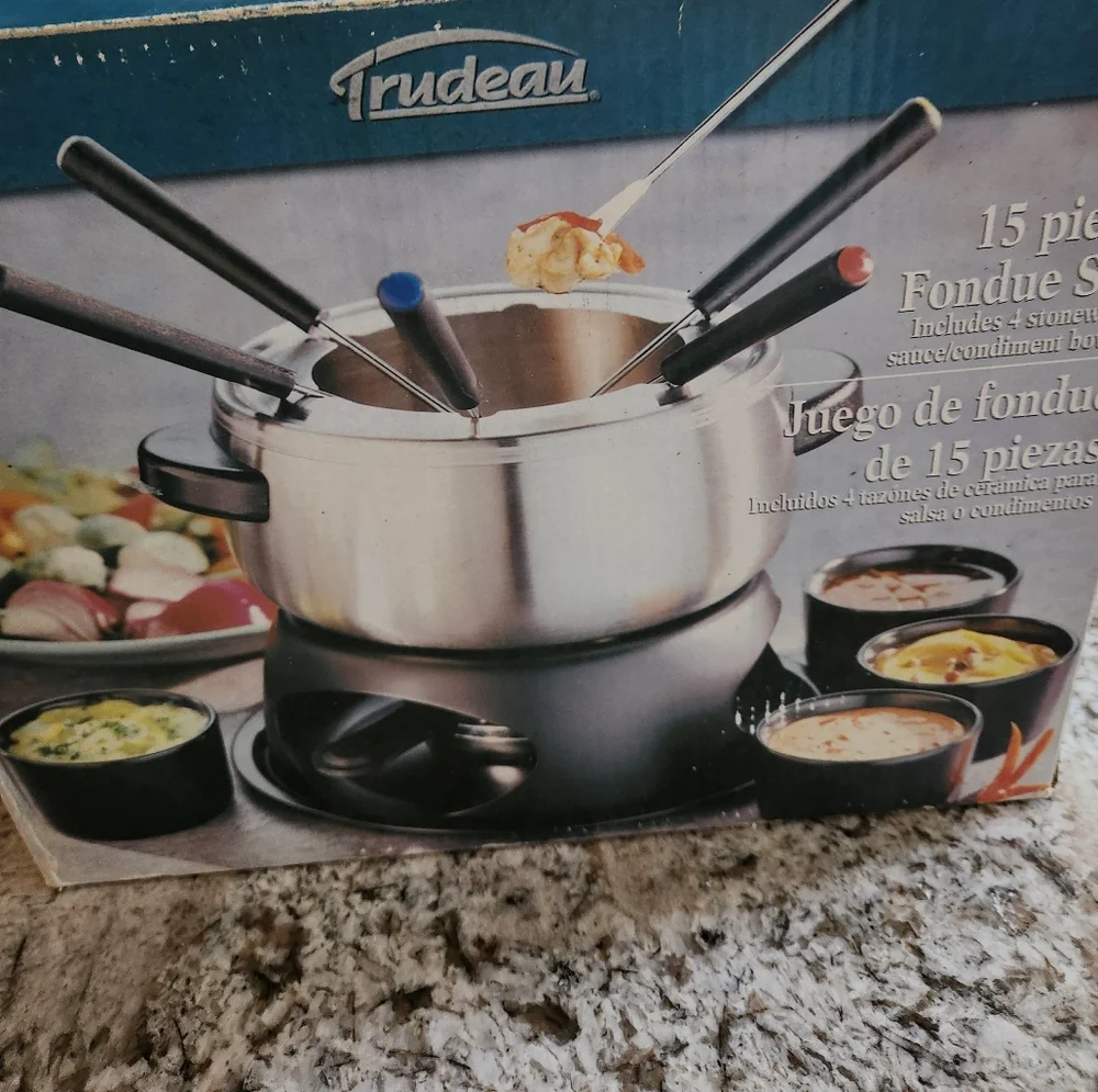 Trudeau stylish fondue