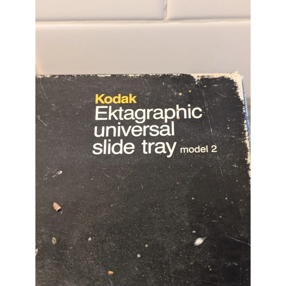 Kodak Ektagraphic Universal Slide Tray Carousel Model 2 Holds 80 slides