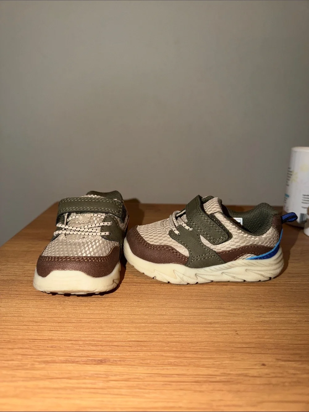 Carter's Beige, Brown & Olive Toddlers' Sneakers