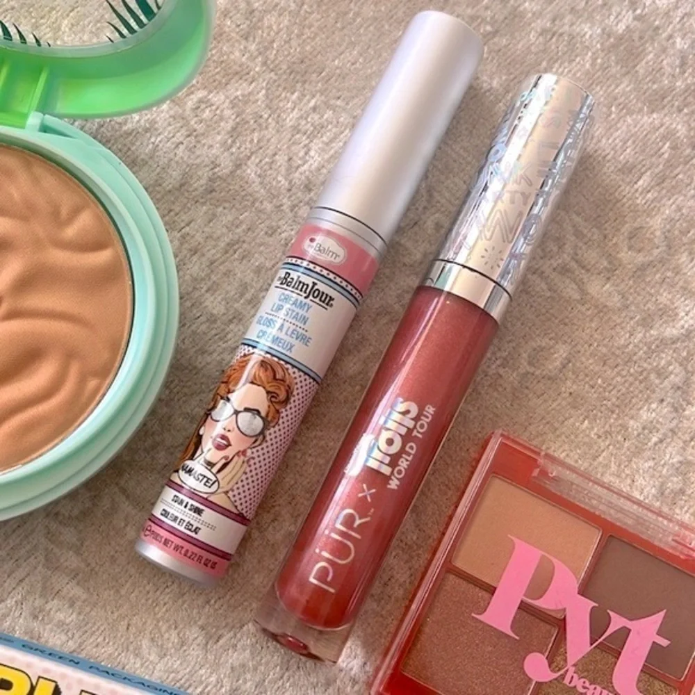 Brand New Makeup Bundle Physician Formula The Balm Bronzer PYT Eye Lip Glosses