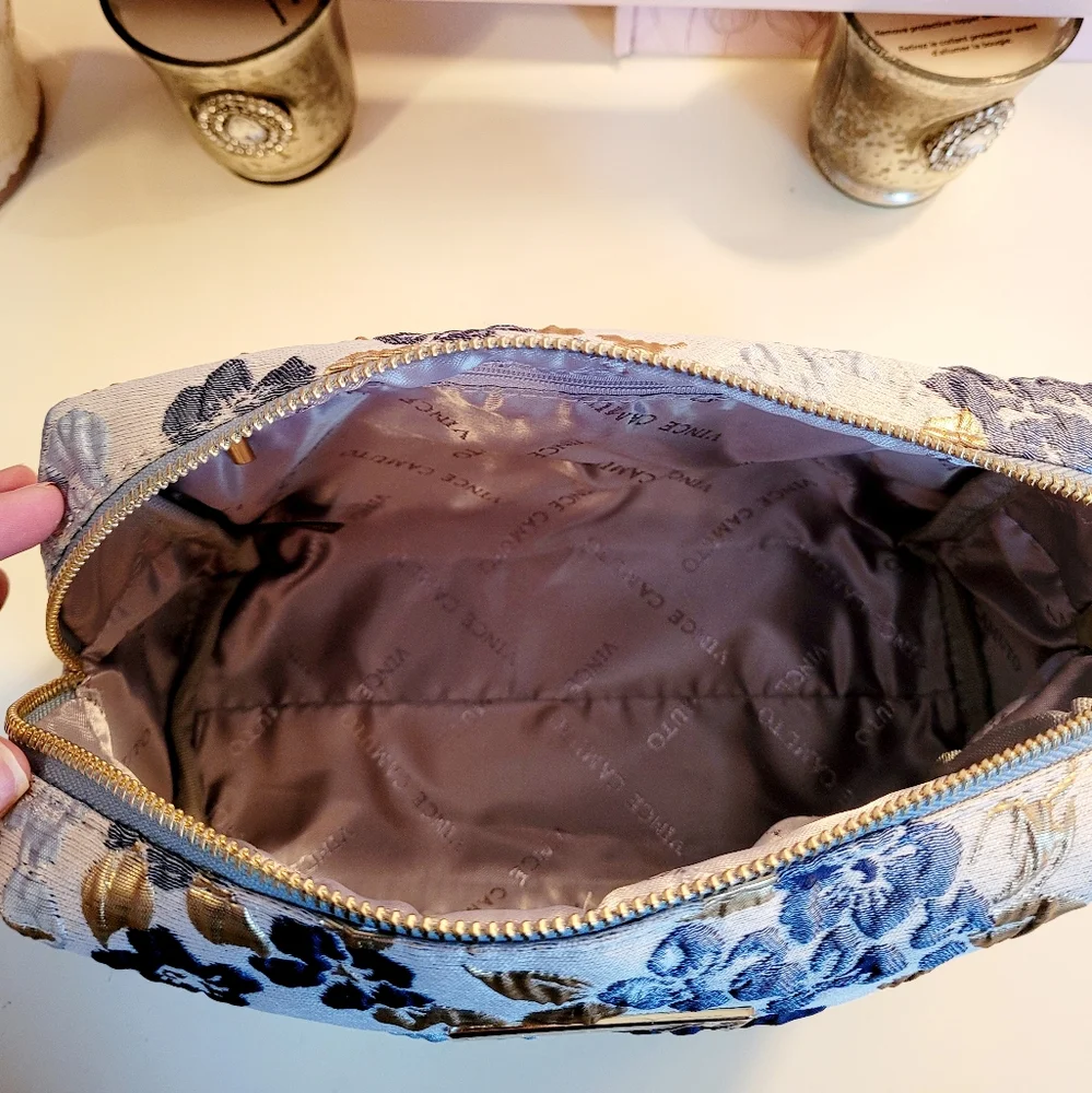 🌺Vince Camuto Cosmetic Bag Cosmetic Case Travel Bag Luxury