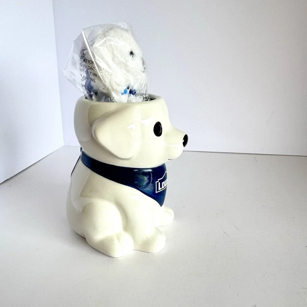 Lowes Puppy Planter and Plush Puppy Keyring My Lowe's Reward 2026‎ NEW