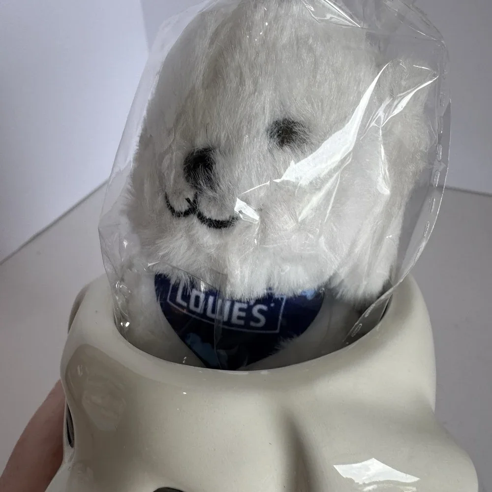 Lowes Puppy Planter and Plush Puppy Keyring My Lowe's Reward 2026‎ NEW
