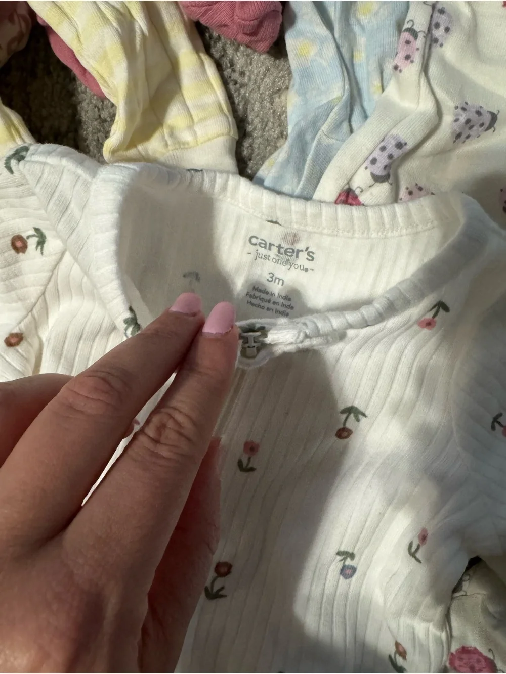 Carters assorted footed
