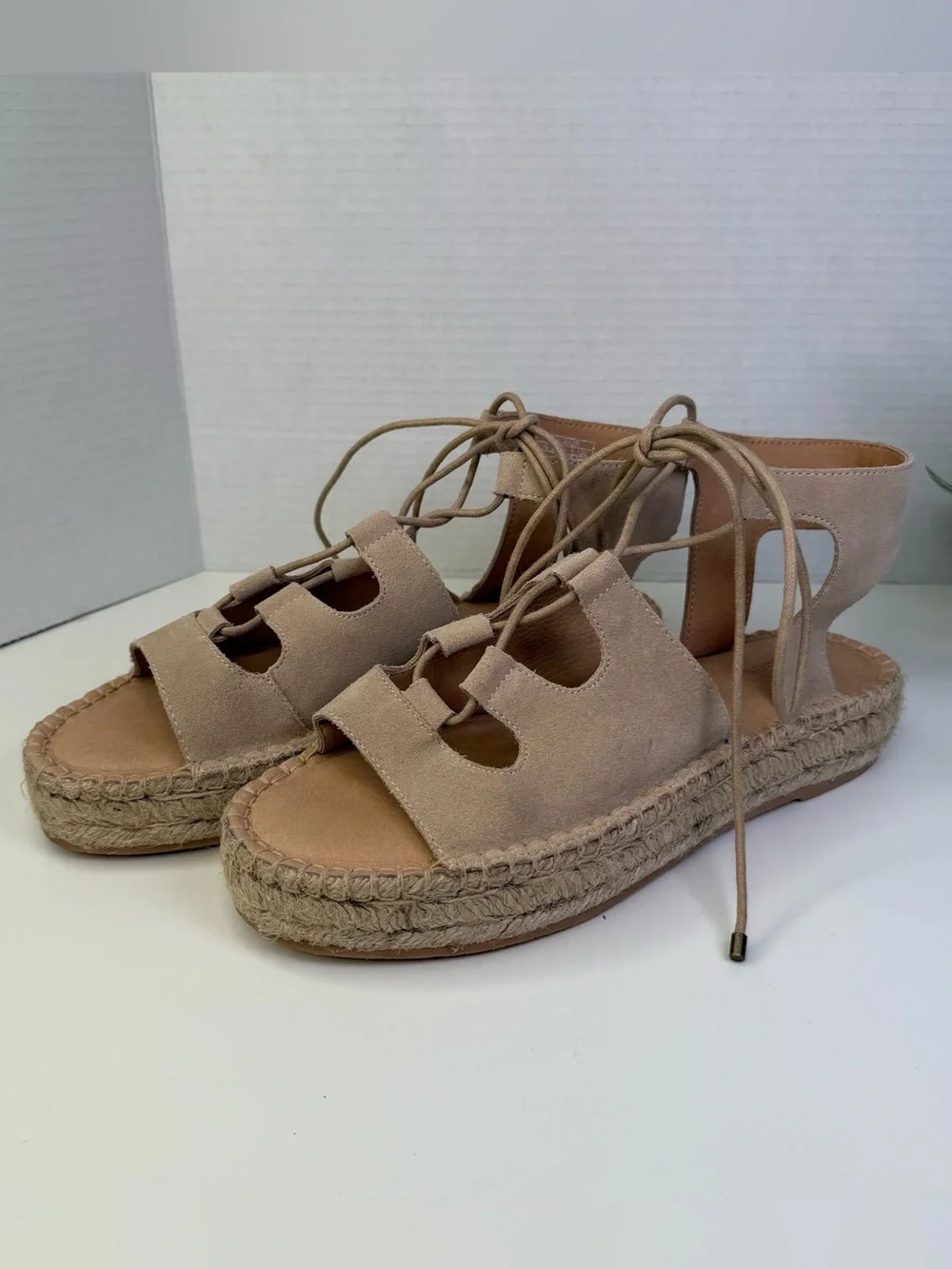 Soludos suede platform