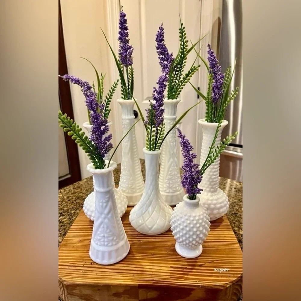Anchor Hocking glass milk