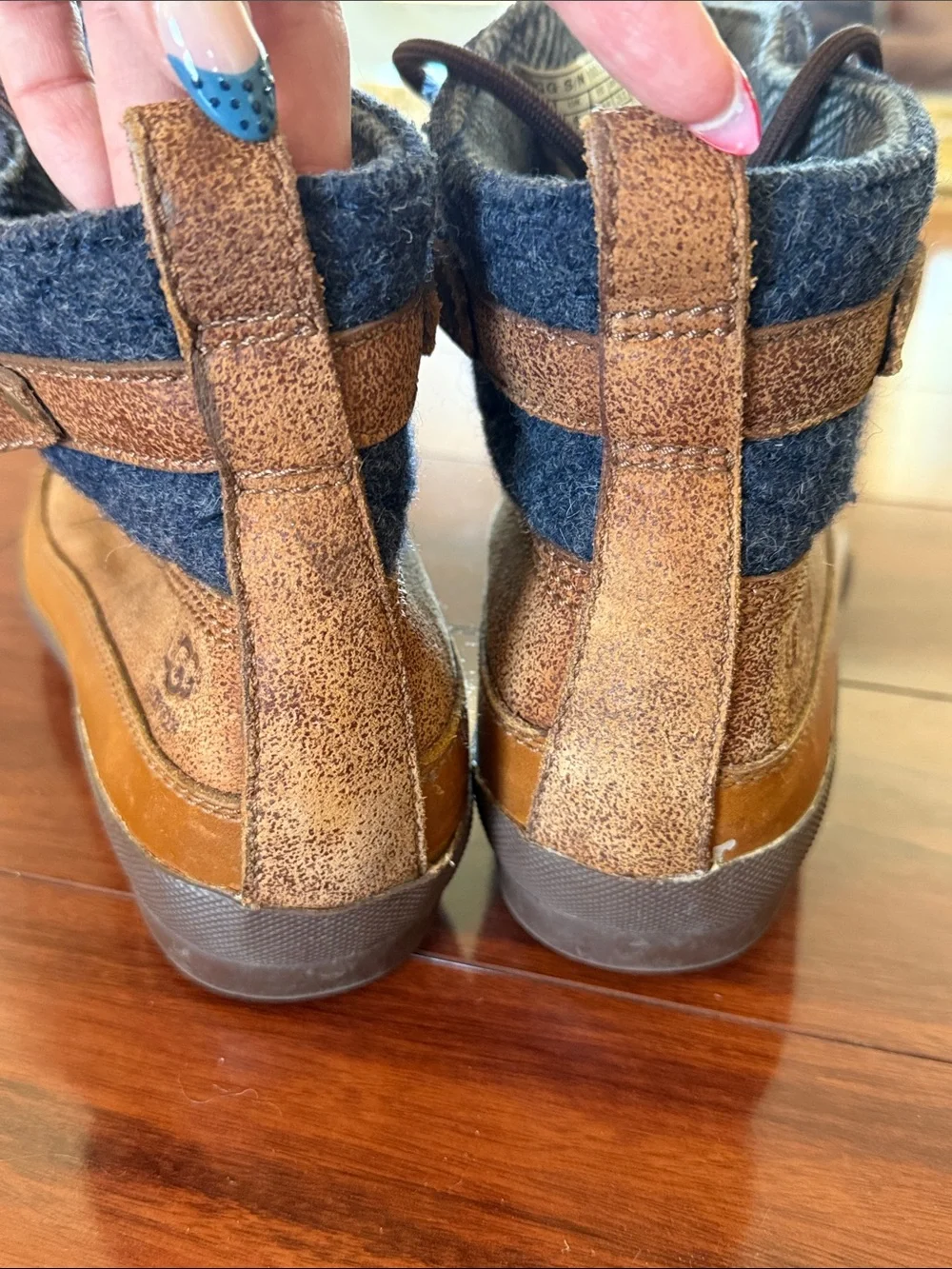 UGG chestnut suede
