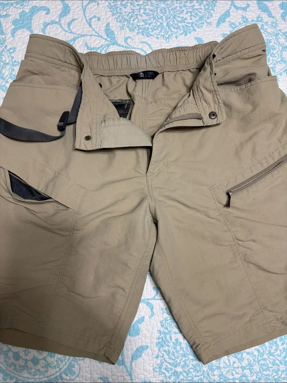 The North Face pilling minor zippered