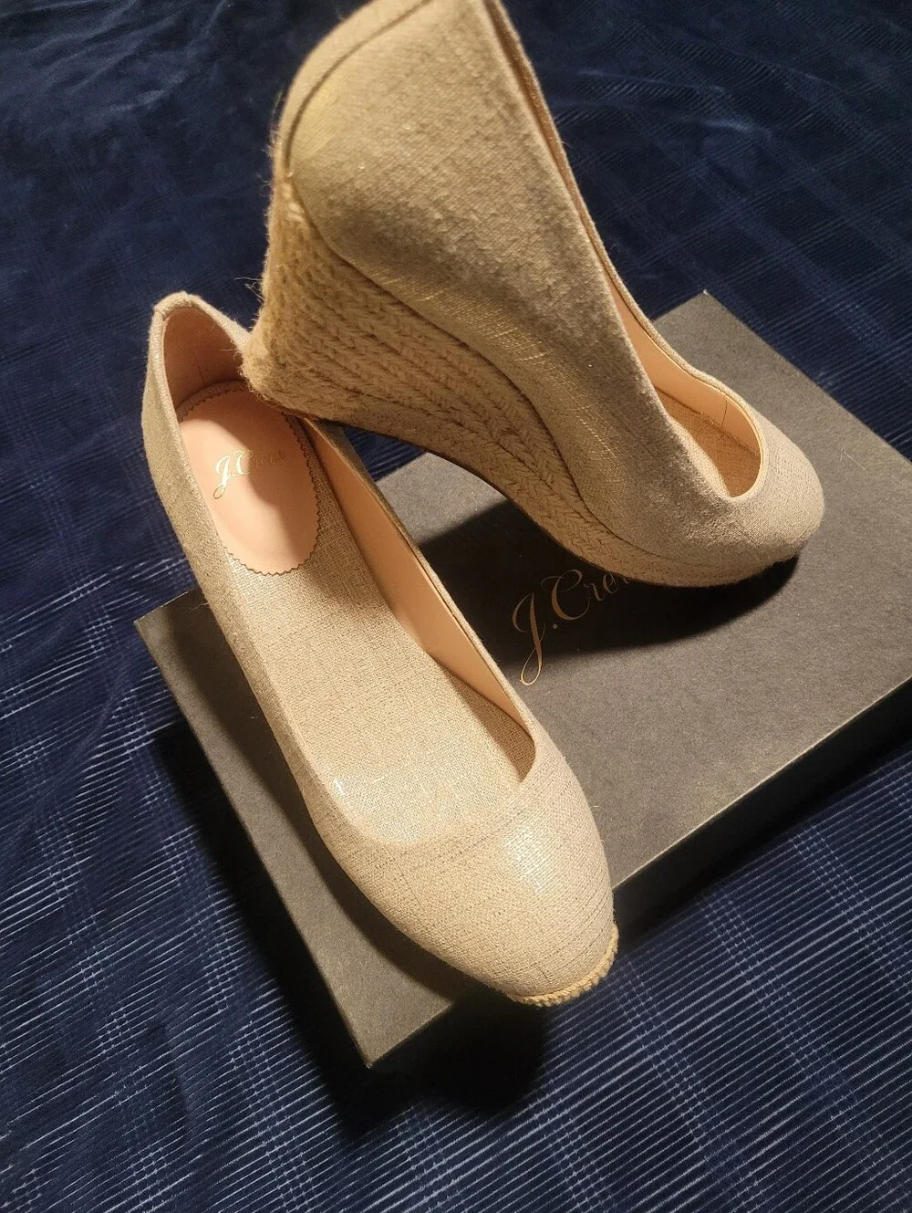 J. Crew shimmery beige