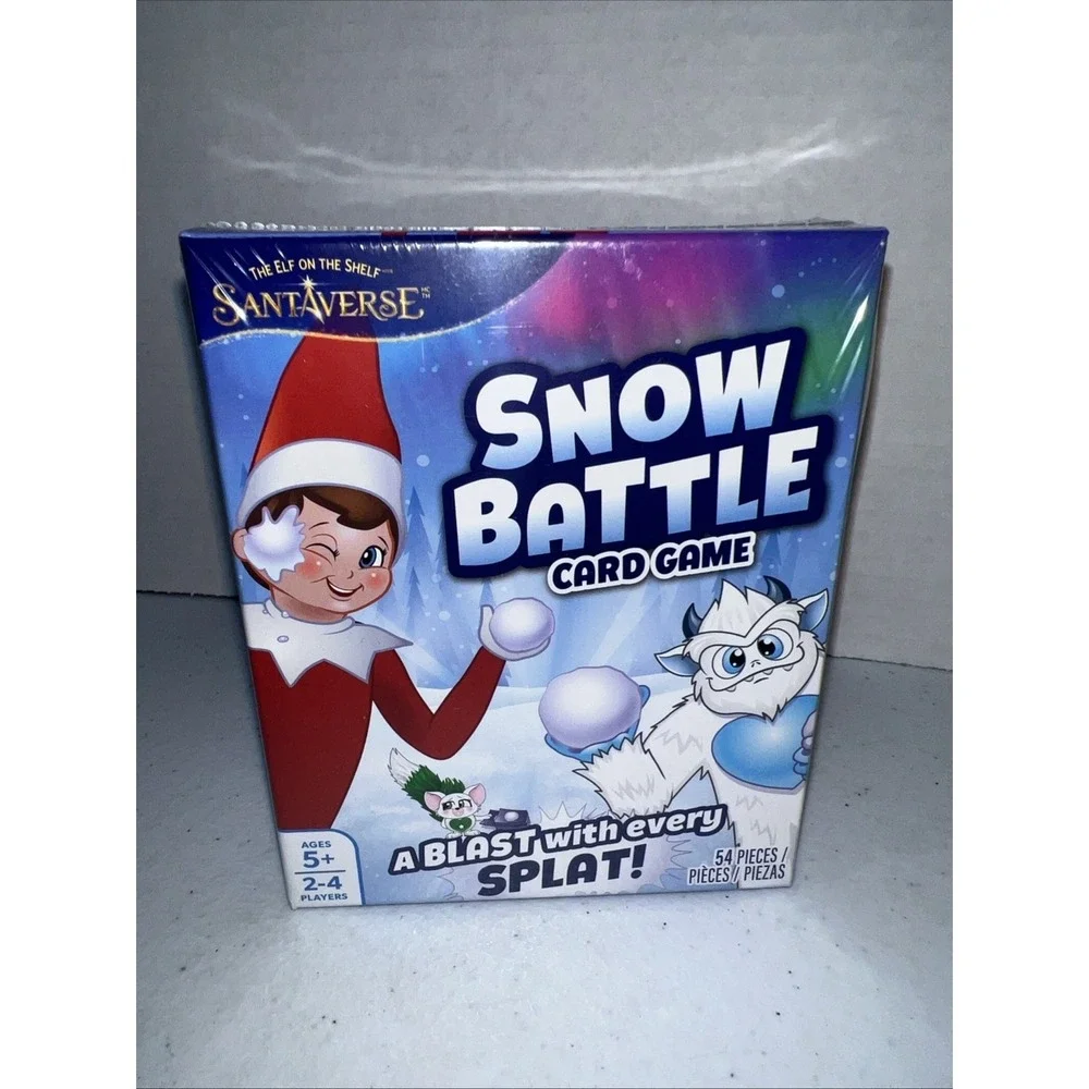 The Elf On The Shelf Santaverse Snow Battle Card Game NIB Sealed Christmas