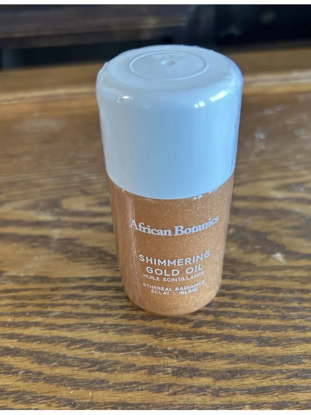 African Botanics Shimmering Gold Oil 2 oz 60ml Sealed Made In South Africa
