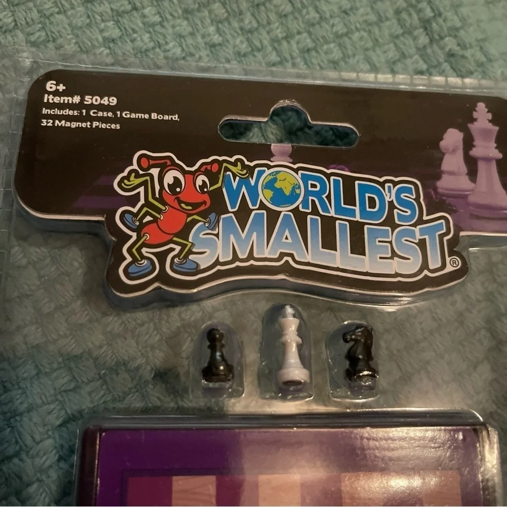 World's Smallest Chess Board Game New