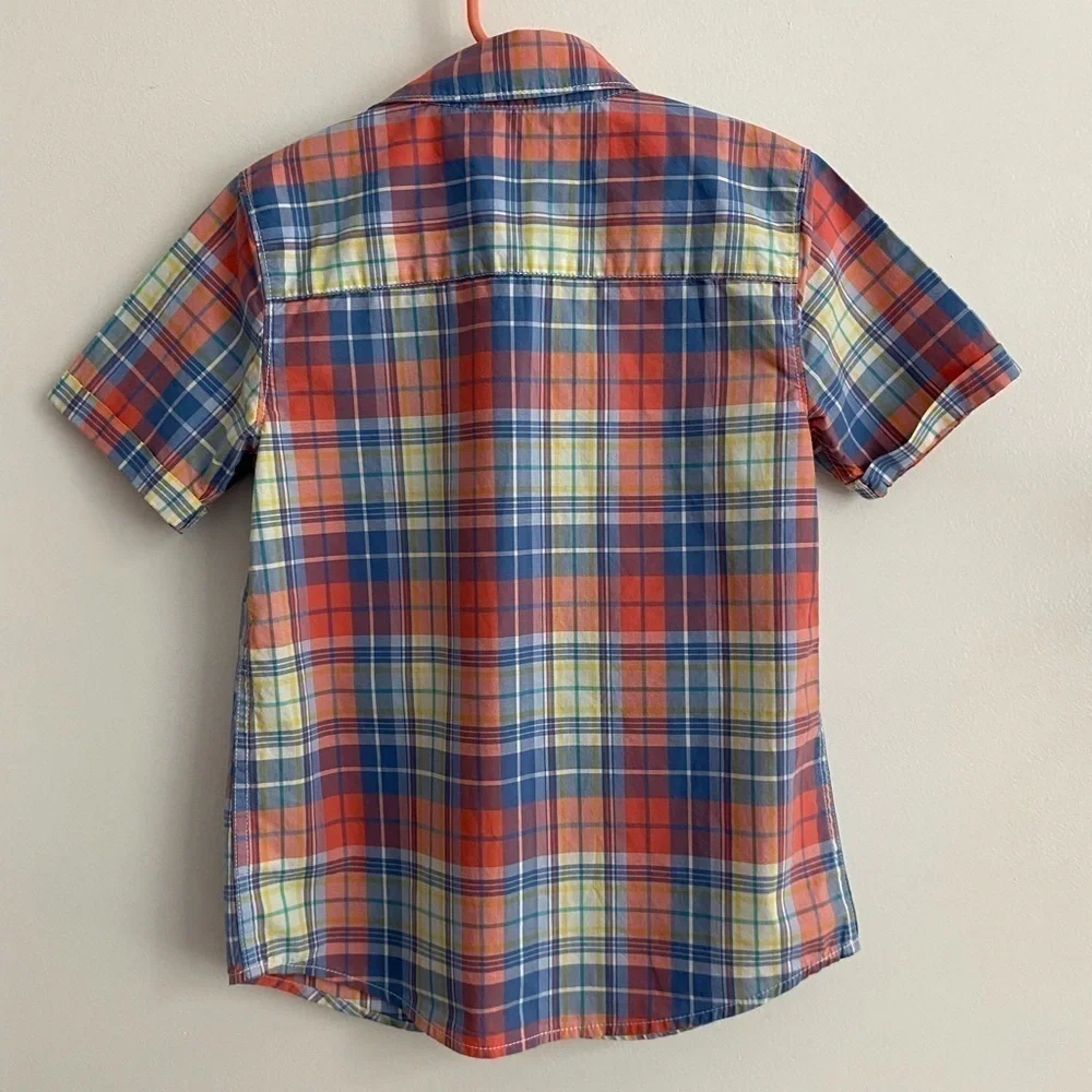 Carter's, Boys, Button Down Shirt, Plaid, Size 6