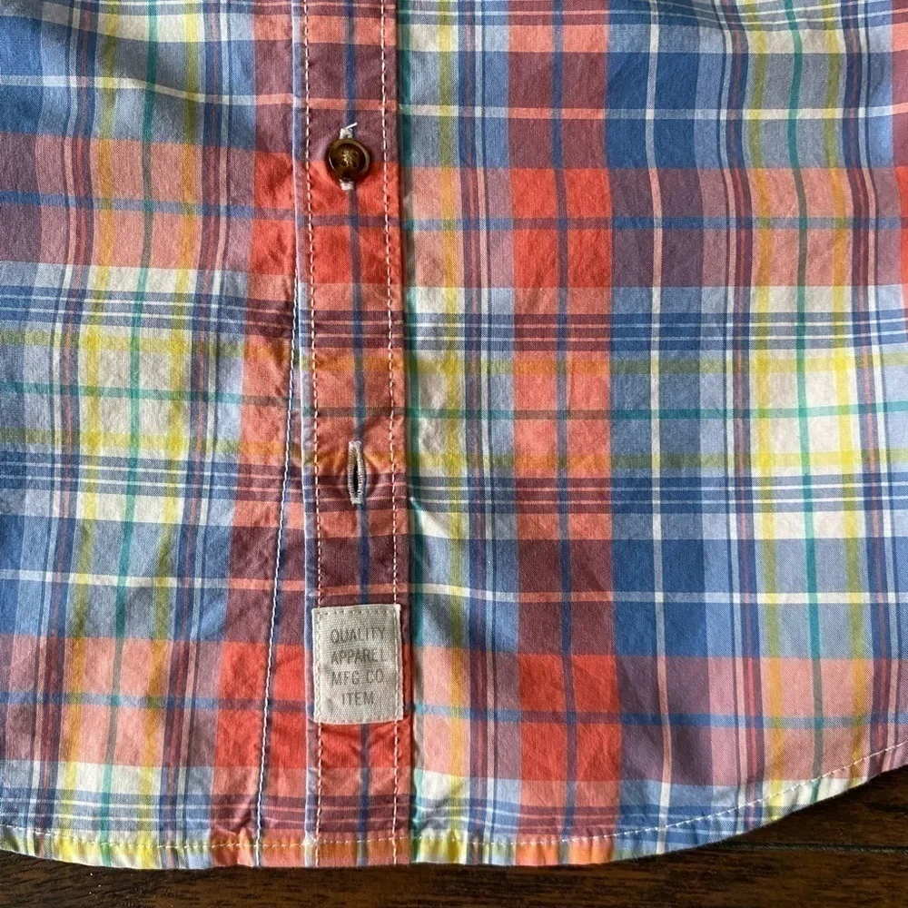 Carter's, Boys, Button Down Shirt, Plaid, Size 6