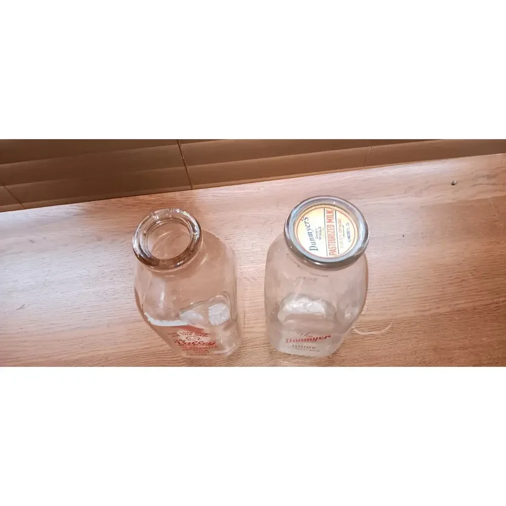 Hickory Hills glass milk