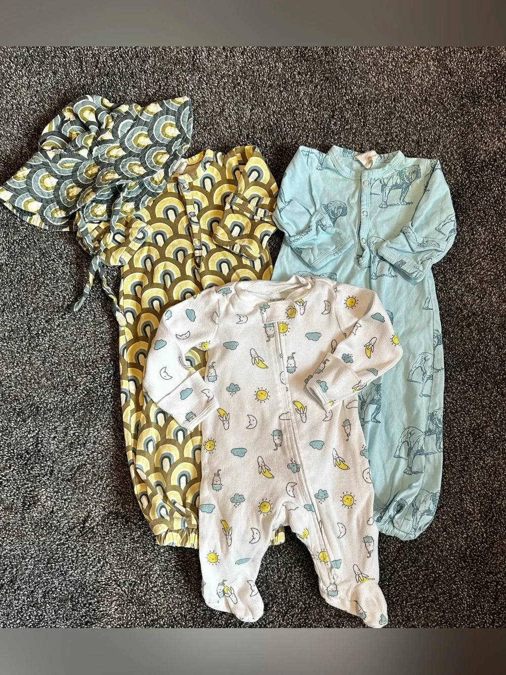 New born 4 piece sleep bundle inc Kate Quinn