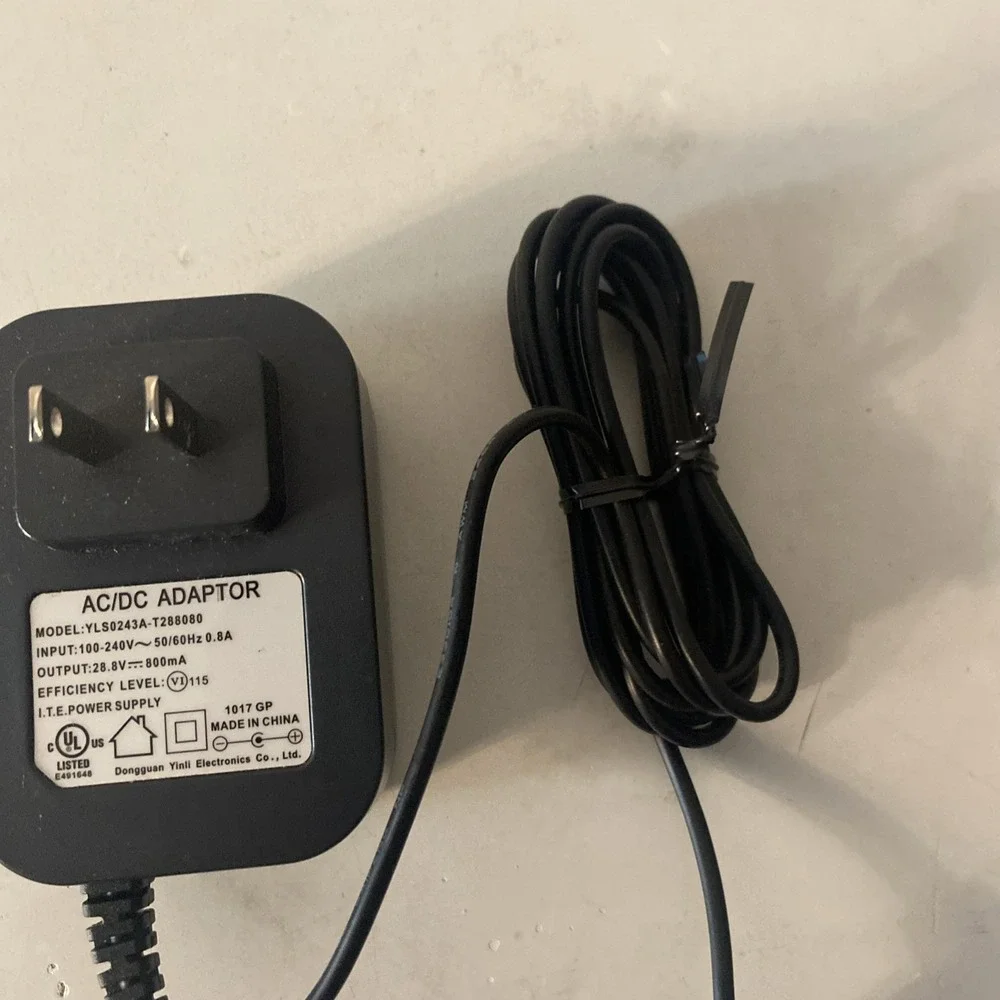 Shark 28.8V AC/DC Charger YLS0243A-T248080 Genuine Power Adapter Replacement OEM