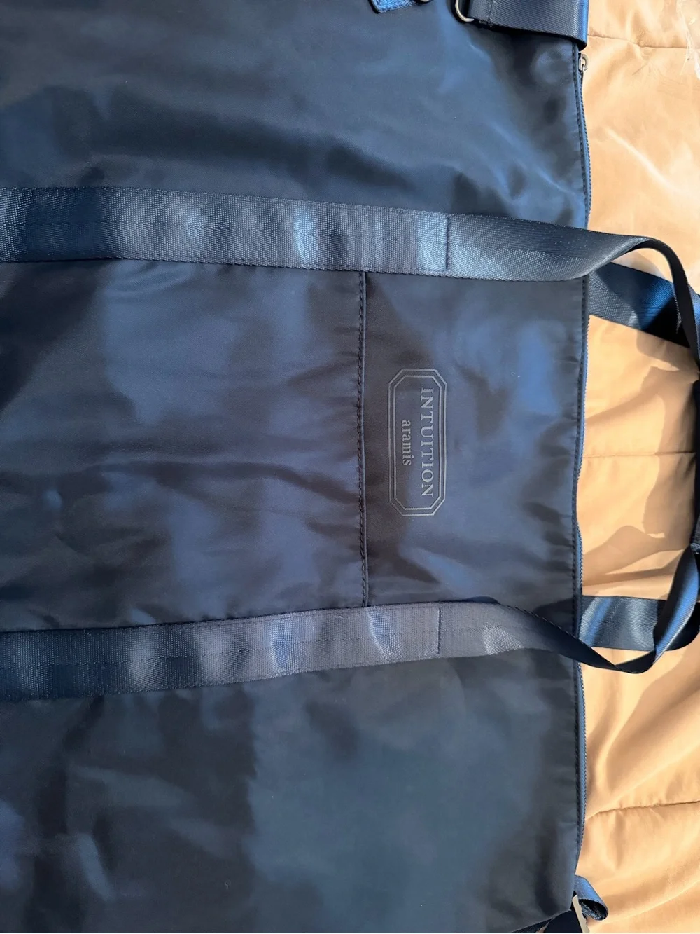 N/A black duffel