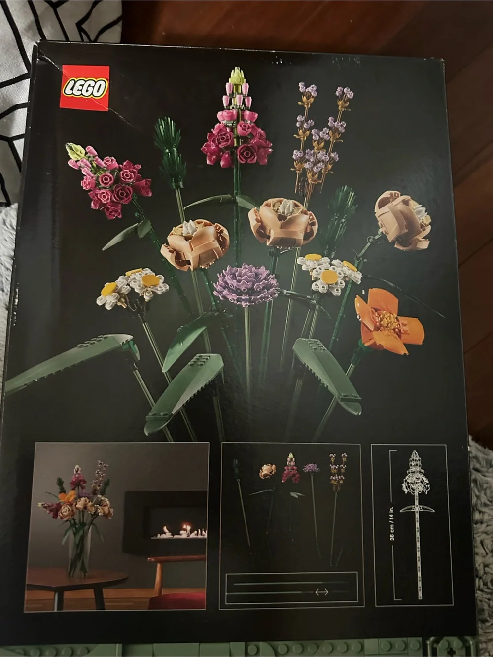 Lego Botanical Collection Floral Bouquet #10280, 756 pieces. Factory sealed