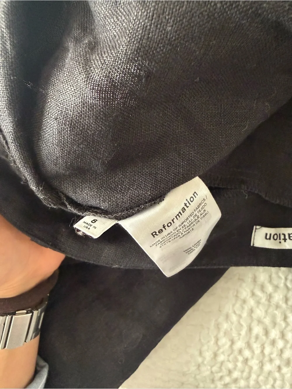 Reformation inseam all