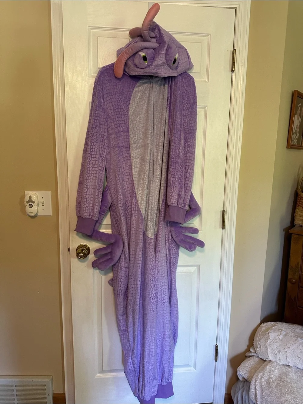 Disney Pixar Monster Inc. RANDALL Dragon adult Costume Onesie
