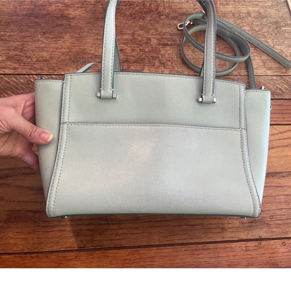 Kate Spade Patterson Drive Geraldine satchel Misty Mint leather purse New York