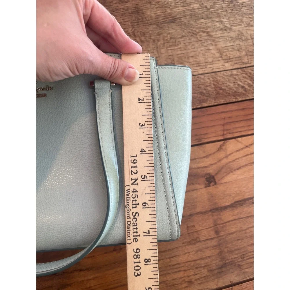 Kate Spade Patterson Drive Geraldine satchel Misty Mint leather purse New York